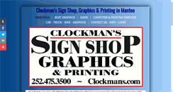 Desktop Screenshot of clockmans.com